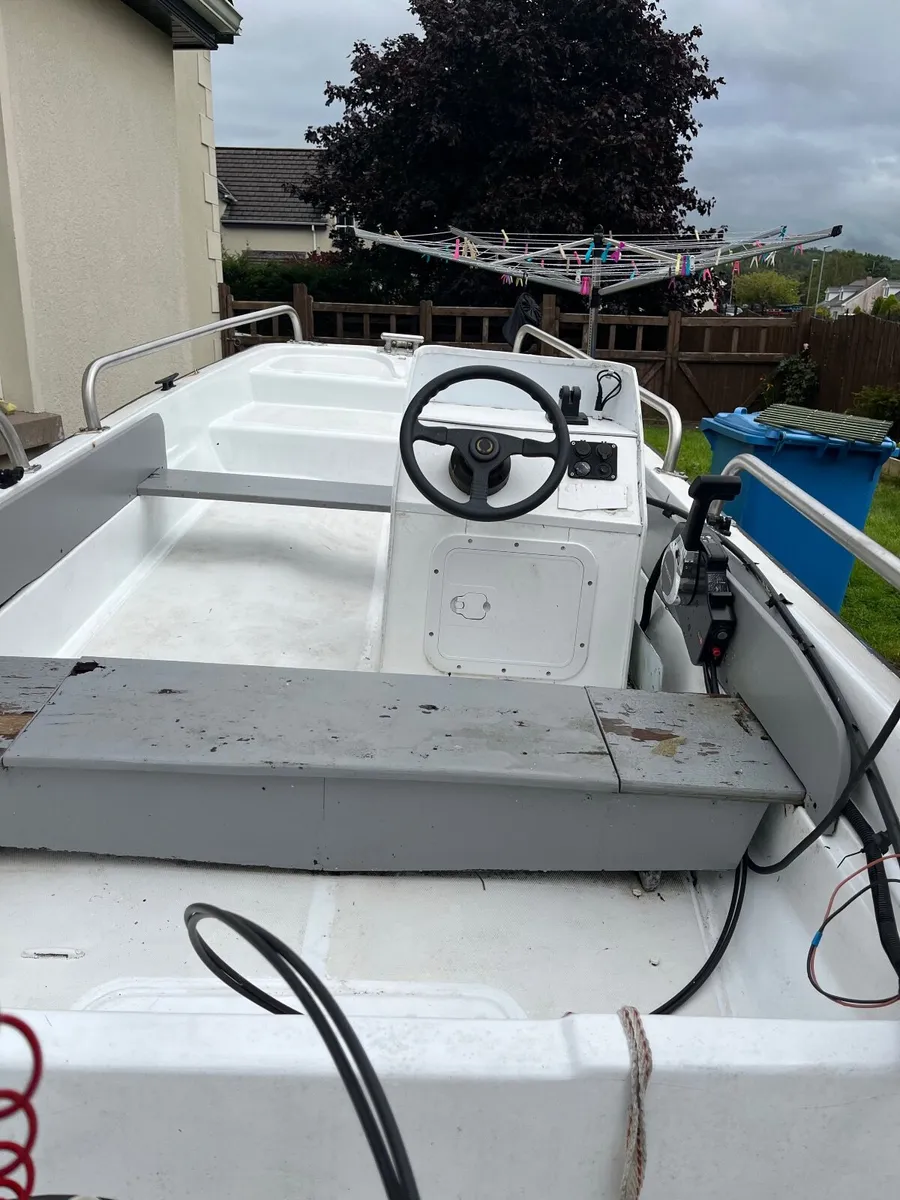 Dory with road trailer and 20 HP Honda 4 stroke - Image 2