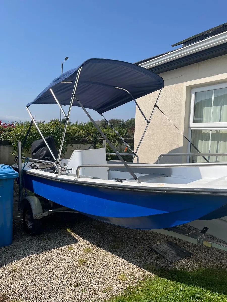 Dory with road trailer and 20 HP Honda 4 stroke - Image 4