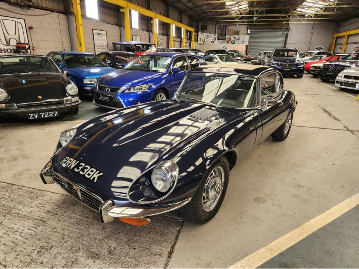 Jaguar E-Type ETYPE V12 FULL JAGUAR HERITAGE CERTI - Image 1