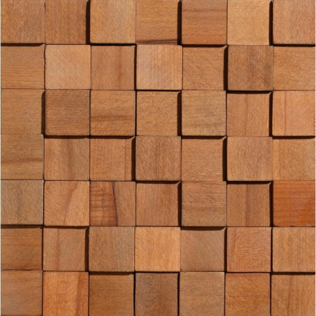 Cube Panel – 3D Natural Wood Wall Panel - Image 3
