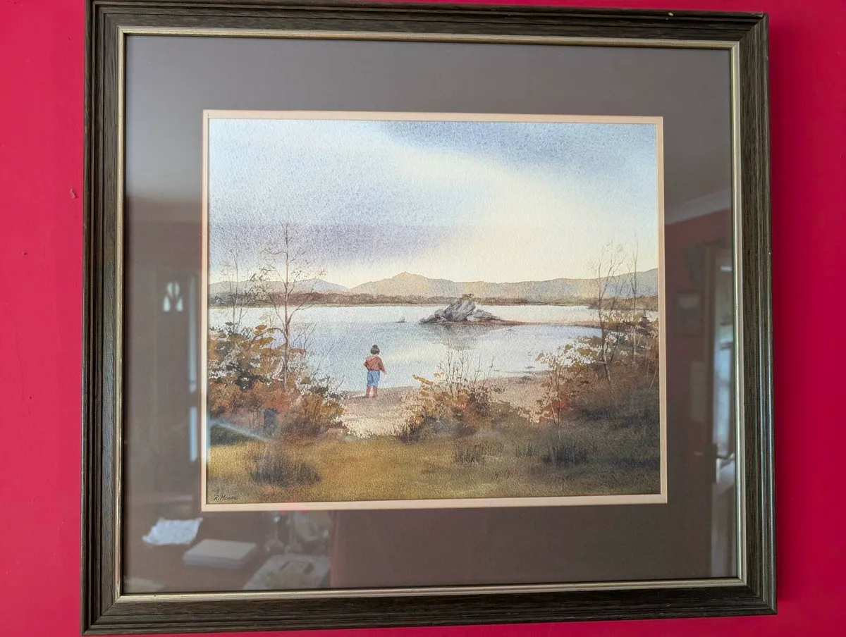 Beautiful watercolour painting of Kerry scene - Image 1