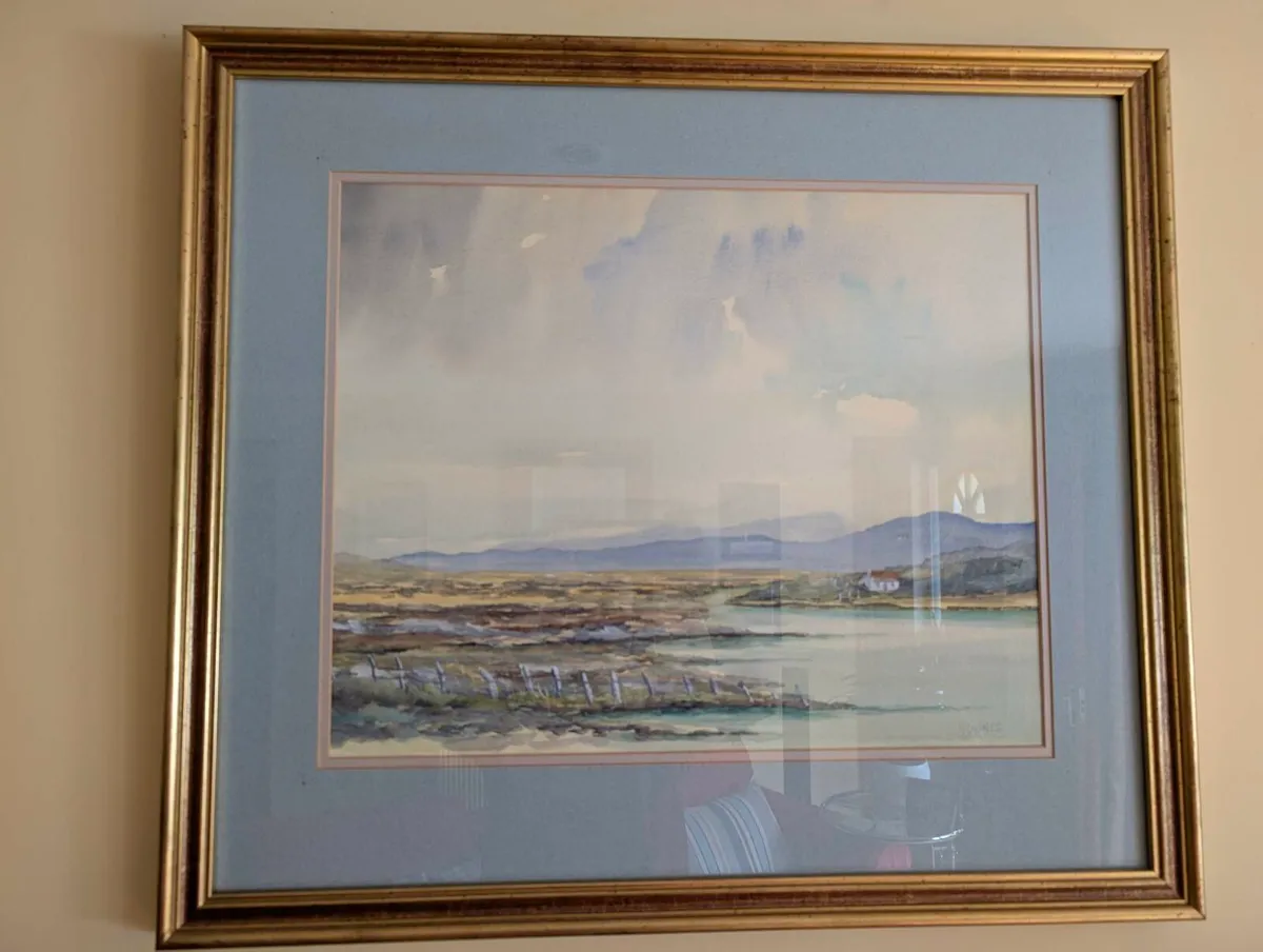 Beautiful watercolour painting of Kerry scene - Image 1