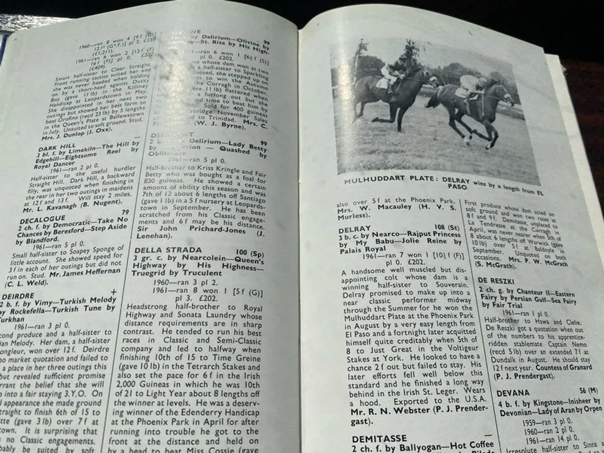 Irish Racingform Annual 1961, Tony Sweeney - Image 3