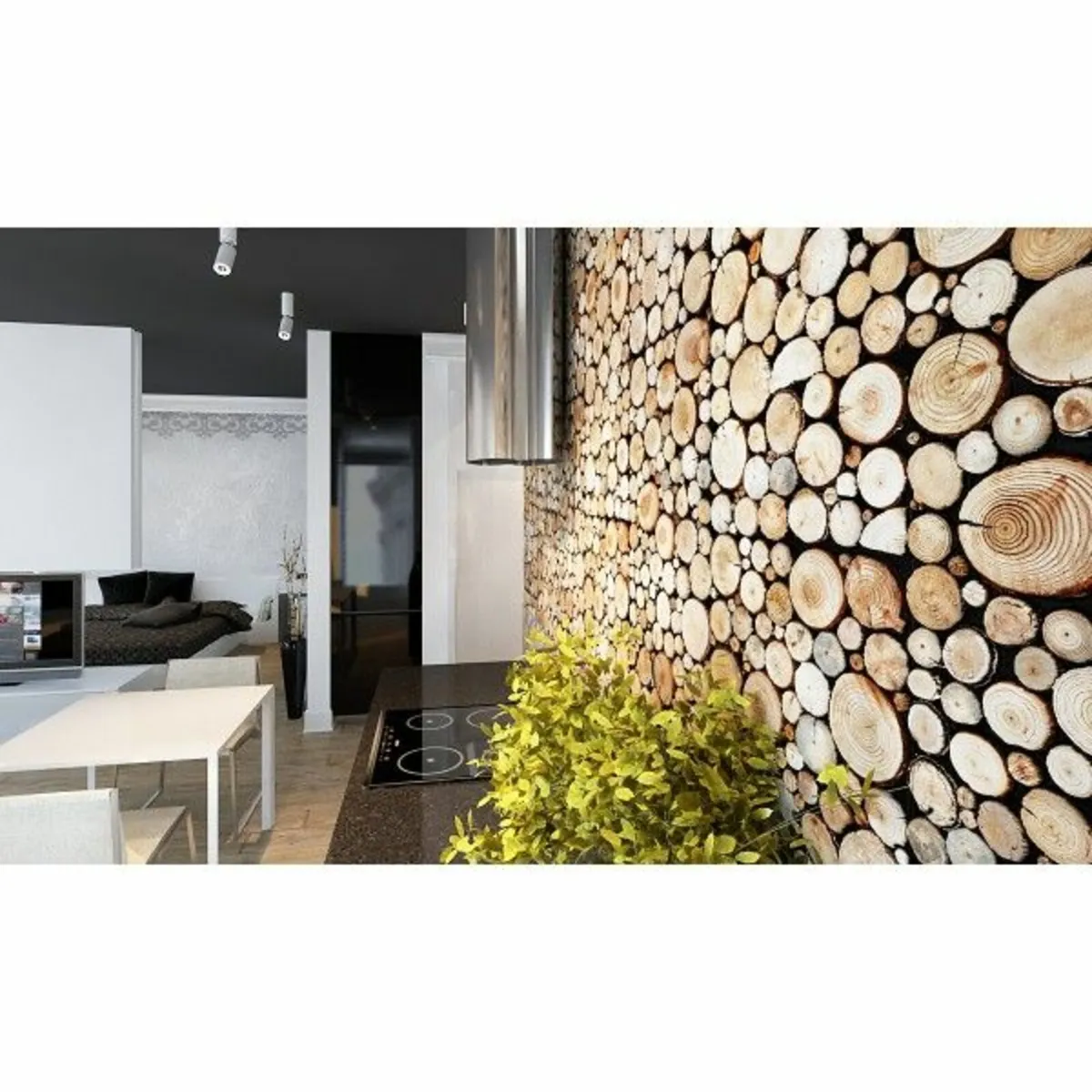 PURE Log Real Wood Panels - Image 1