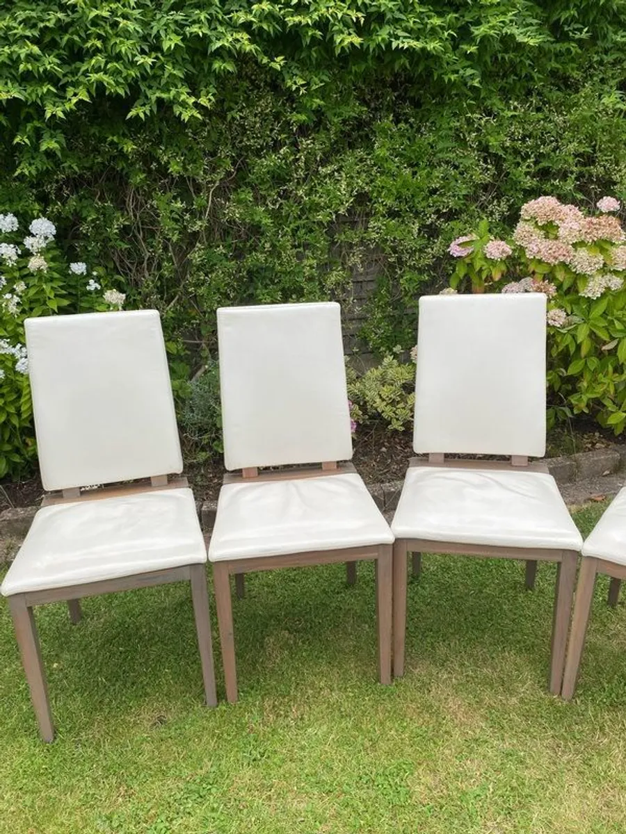 Comfortable Dining Chairs Faux Leather (price per pair) - Image 2