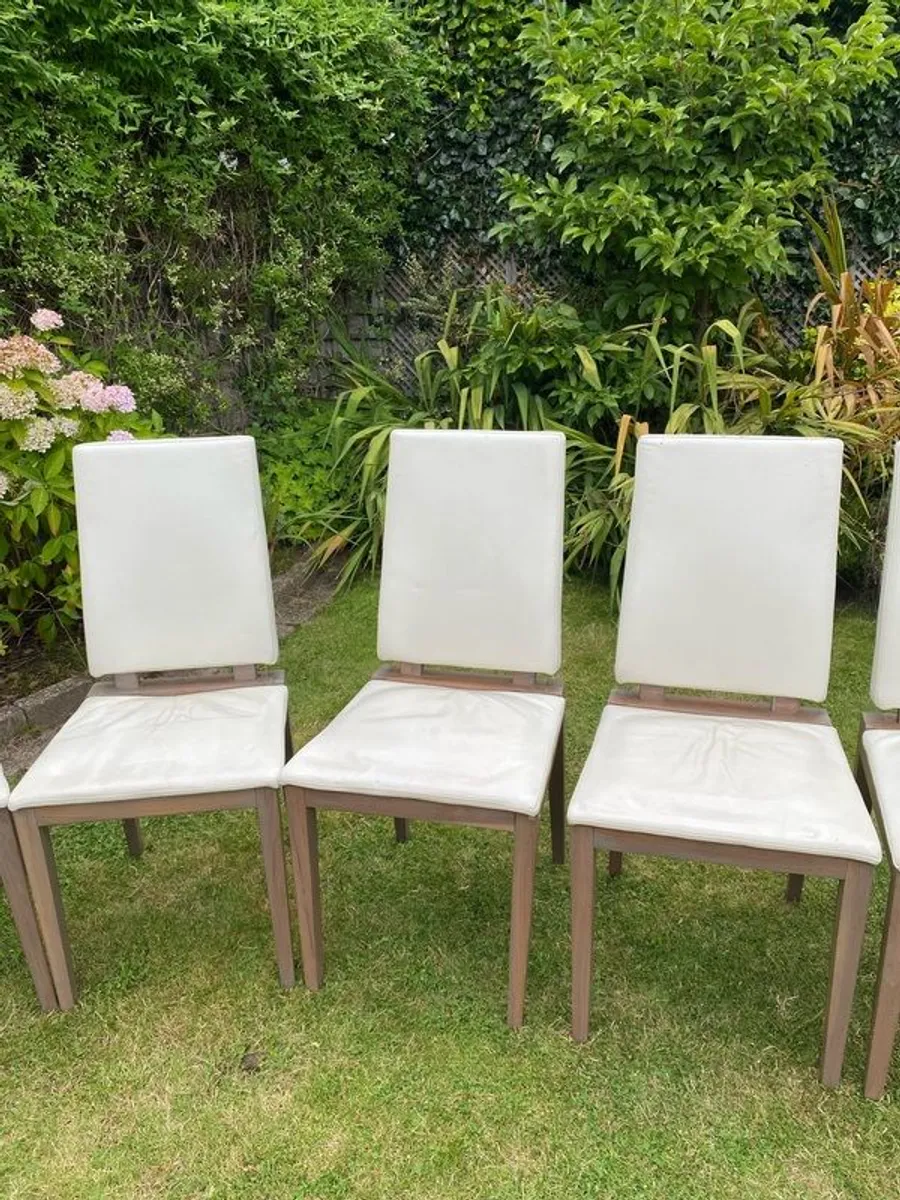Comfortable Dining Chairs Faux Leather (price per pair) - Image 3