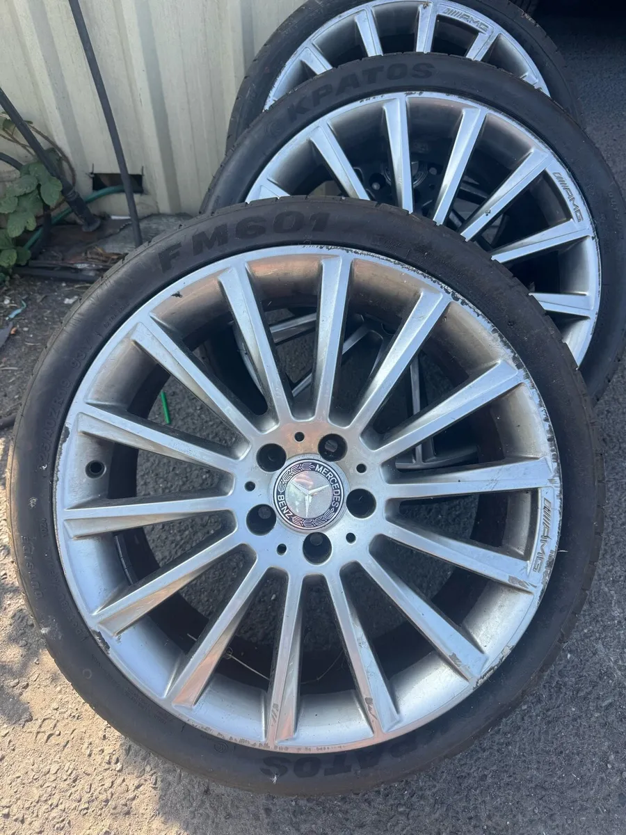 Mercedes Twist 19” Alloy Wheels Genuine - Image 3