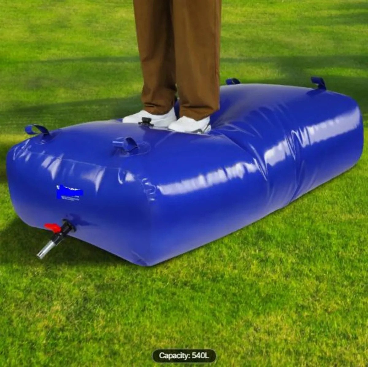 Portable Water Storage Bladder 540.2 L 1000D PVC - Image 3