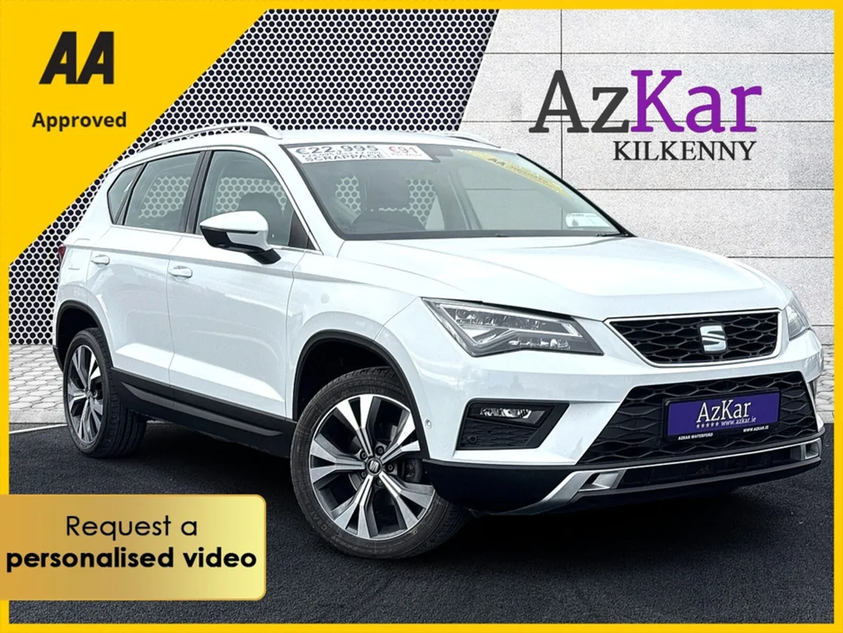 SEAT Ateca 2019 1.6 TDI SE TECHNOLOGY €103 P/W WIT - Image 1