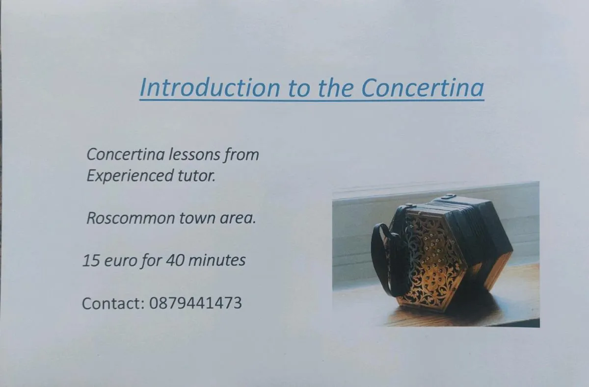 Concertina lessons