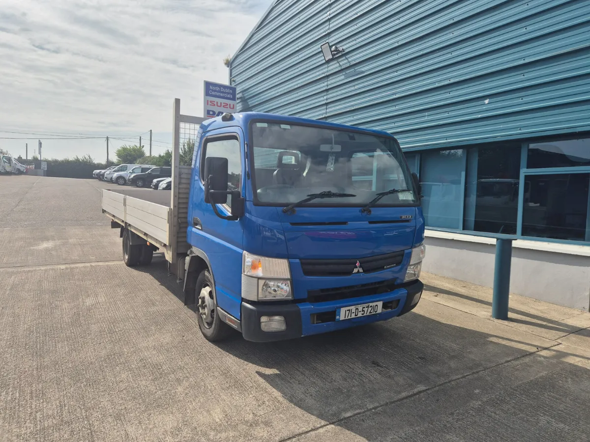 2017 MITSUBISHI CANTER 3.5TON DROPSIDE - Image 1