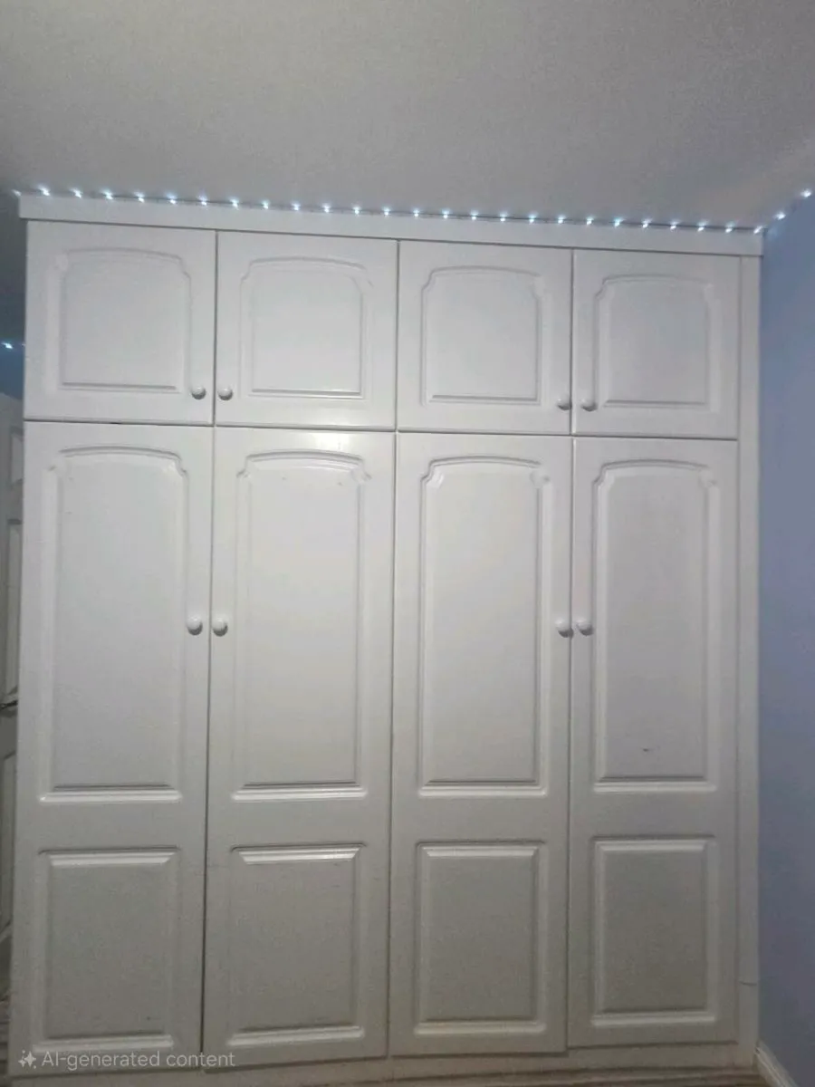 4 door full wardrobe set for sale - Image 1