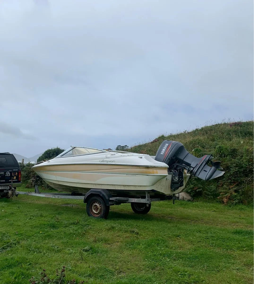 16” campion boat 115 Yamaha - Image 1