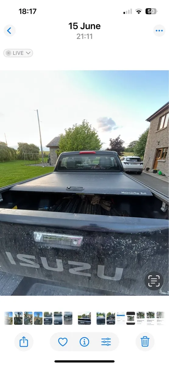 Isuzu  D Max roller cover - Image 1
