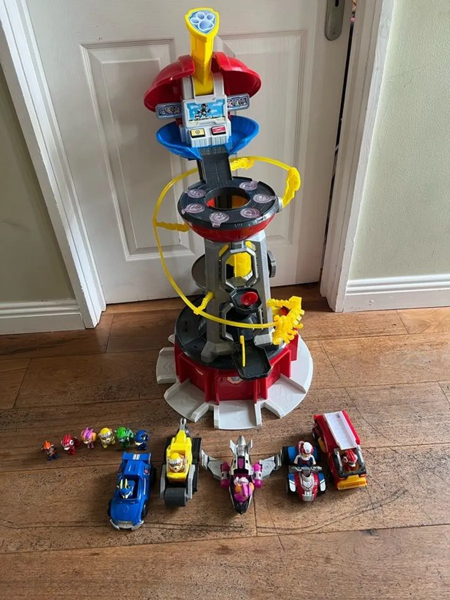 paw patrol might pups lookout tower - Image 2