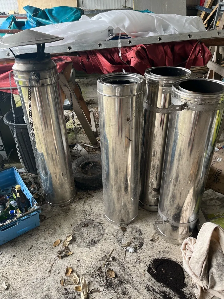 Insulated stainless flue pipe