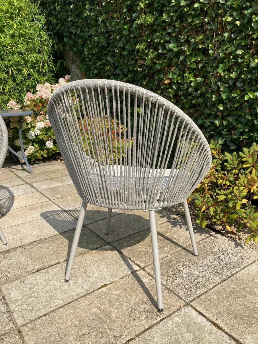 SET OF 2 PATIO CHAIRS - Image 2