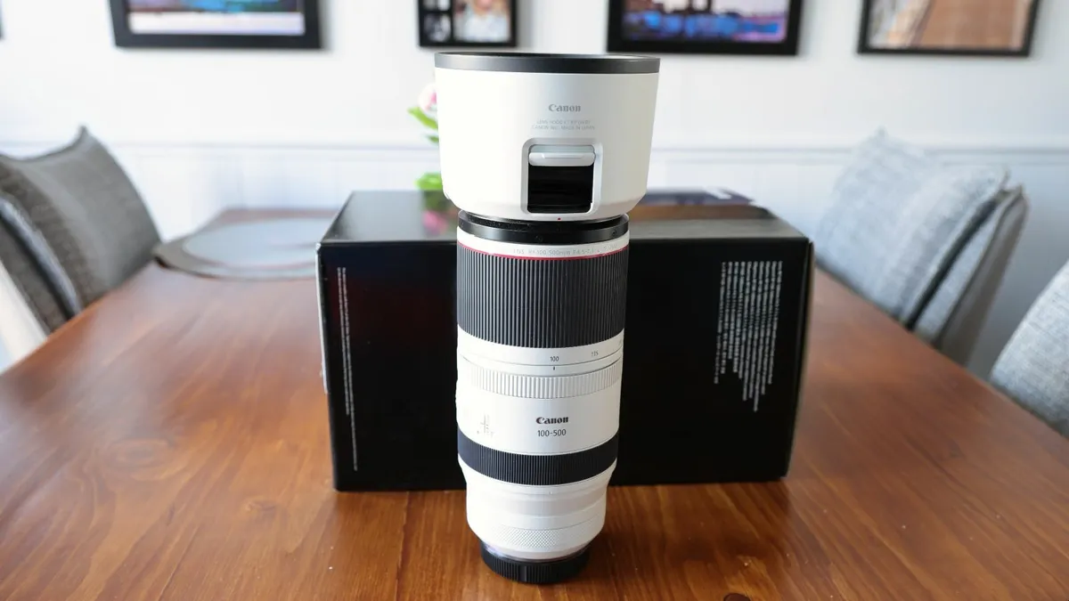Canon 100mm to 500mm F4.5-7.1 (L) Series lens - Image 1