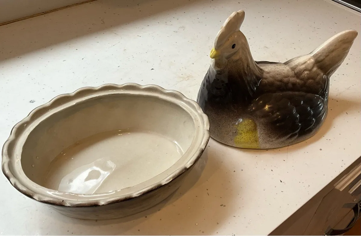 Ceramic Egg Holder,Plate and Mug - Image 2