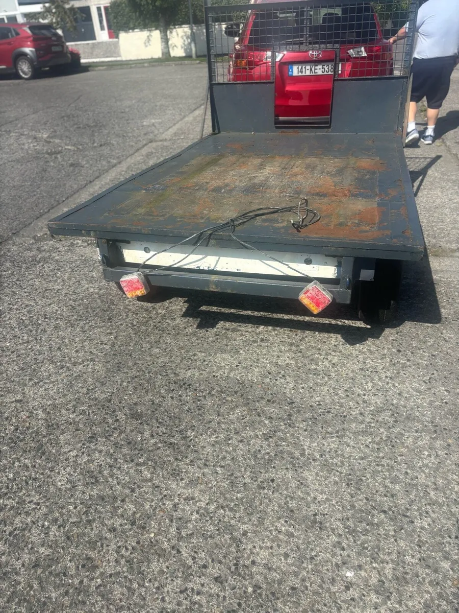 8ft x 5ft Flatbed Trailer - Image 1