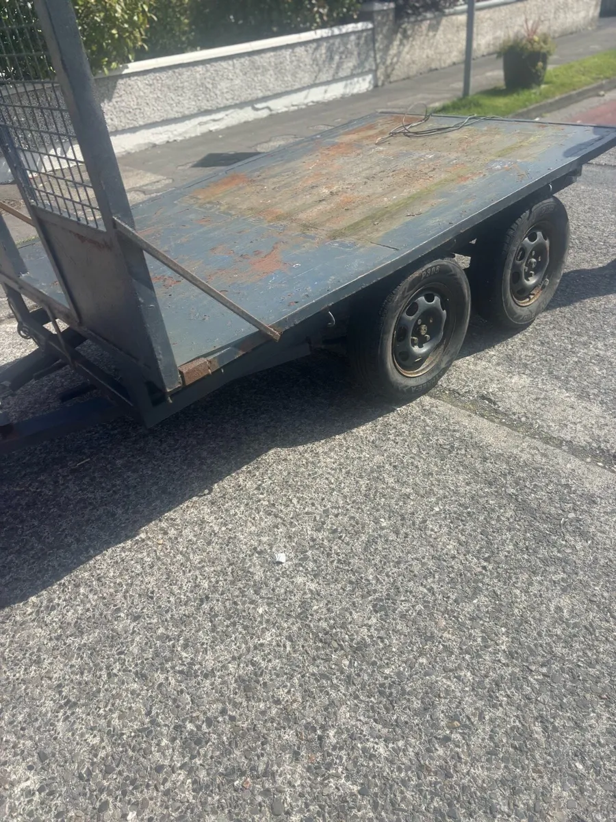 8ft x 5ft Flatbed Trailer - Image 3