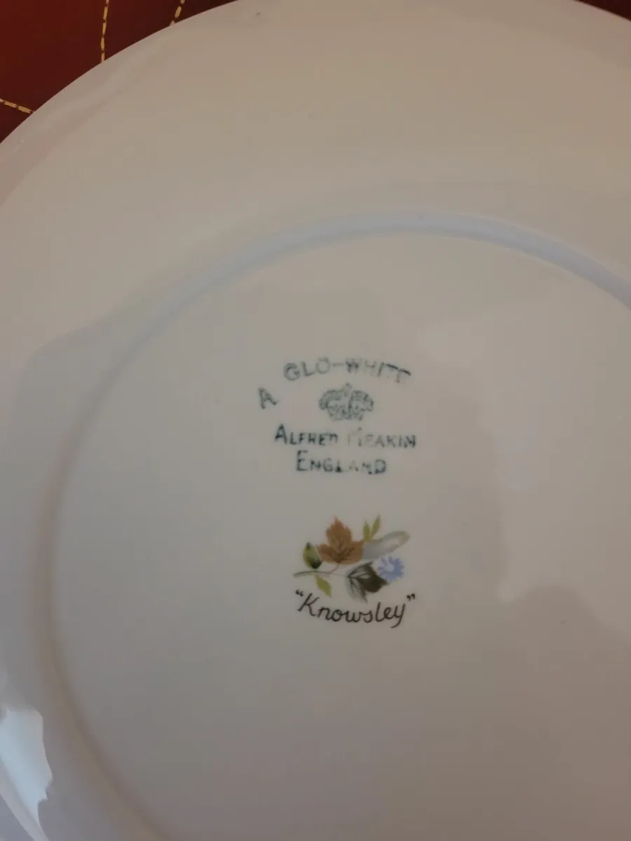 Vintage 1940+ Alfred Meakin ‘Knowsley’ Dinner Set - Image 1