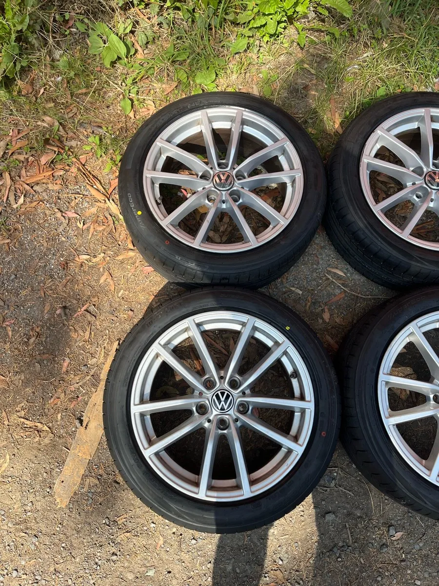 17’ Genuine VW Golf Caddy 5x112 alloy wheels - Image 2