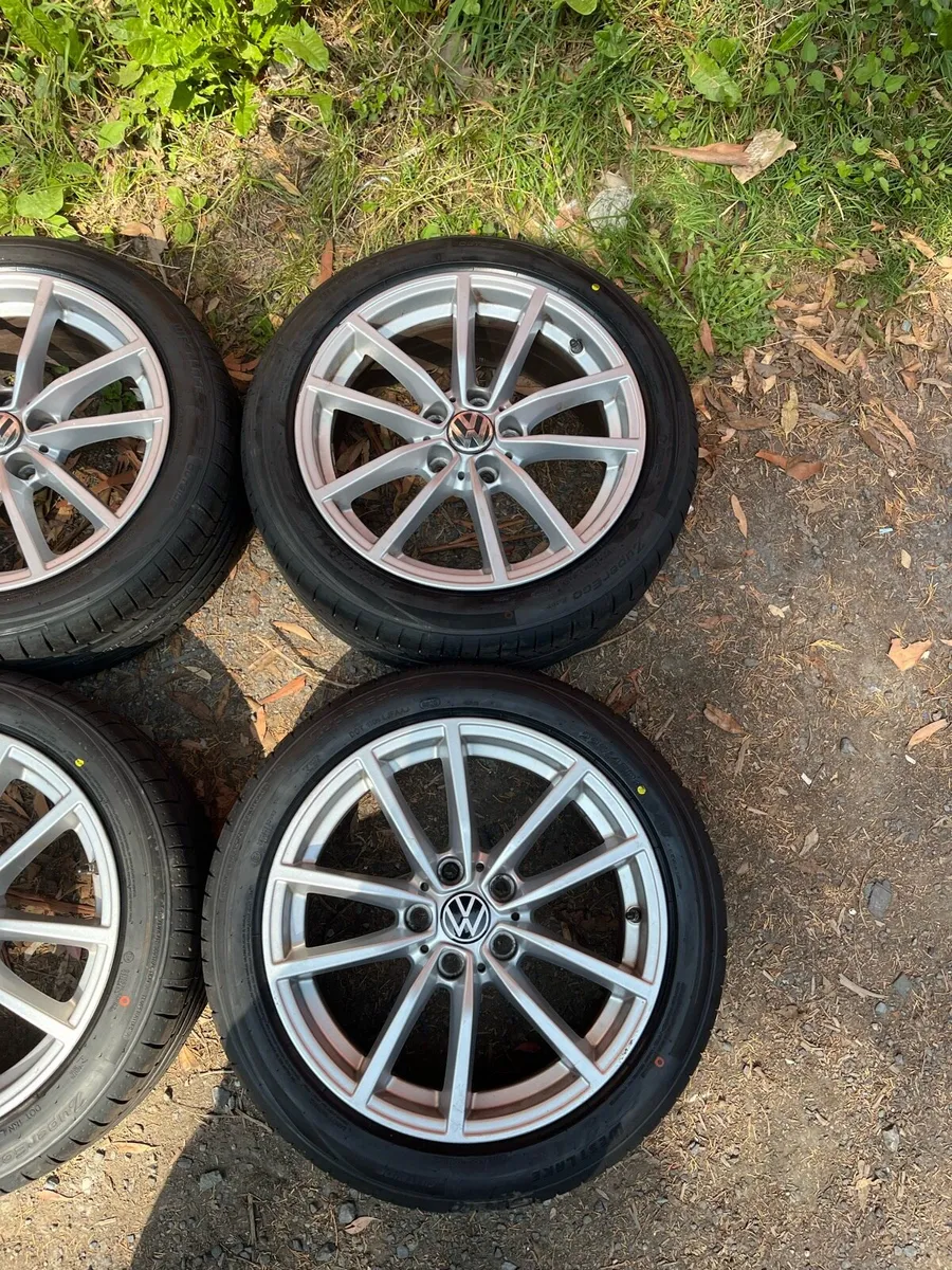17’ Genuine VW Golf Caddy 5x112 alloy wheels - Image 3