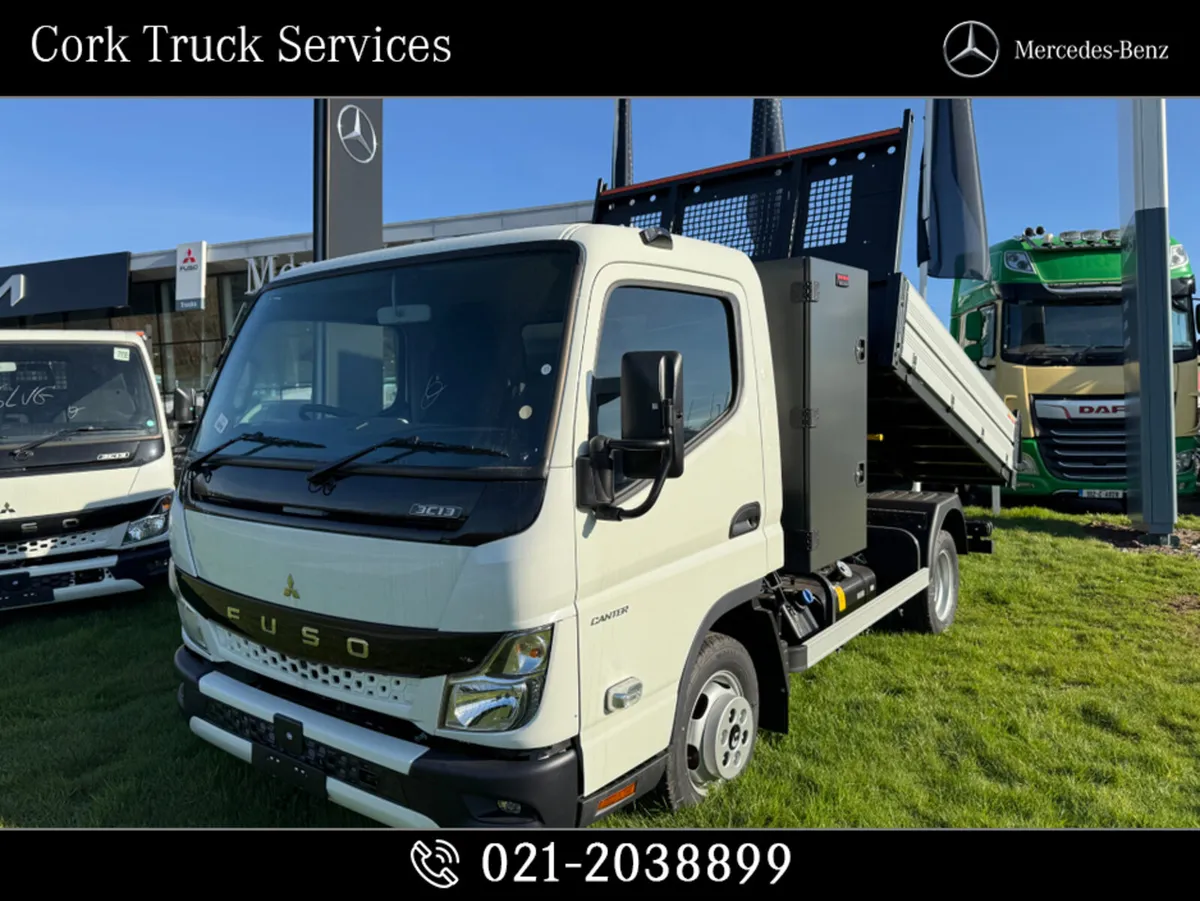 Mitsubishi Canter Fuso Canter 3C13C Tipper w/Tool - Image 3