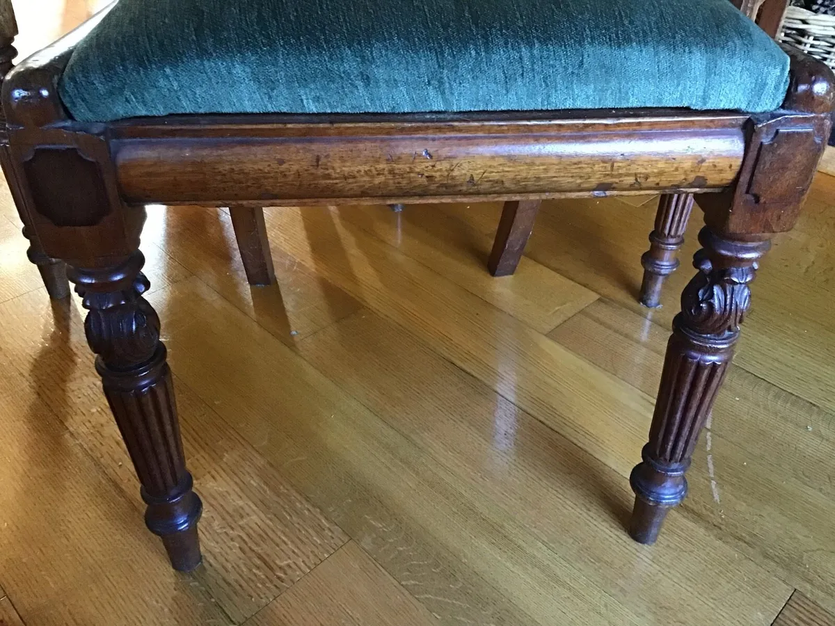 Set of 4 William 1V Mahogany Chairs - Image 3
