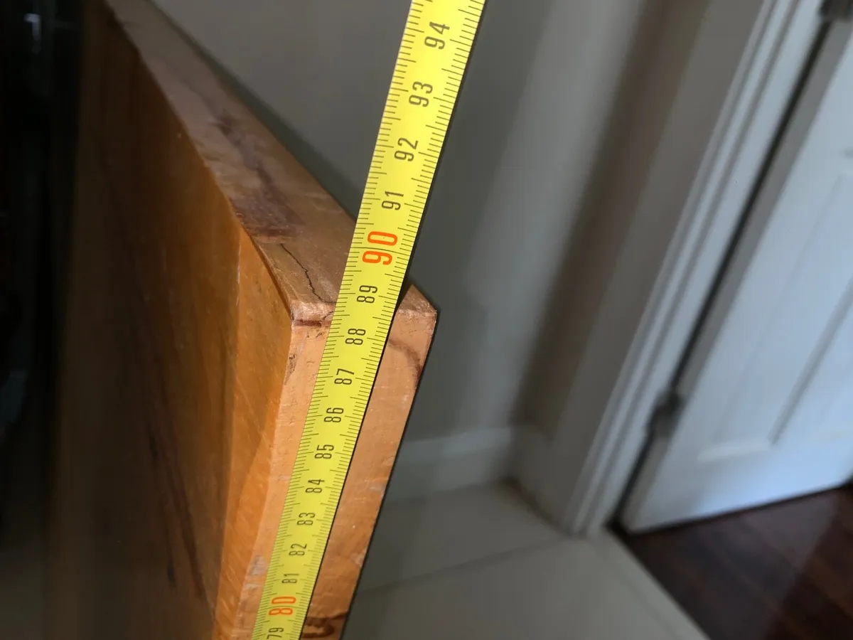 Dining table solid oak handmade - Image 4