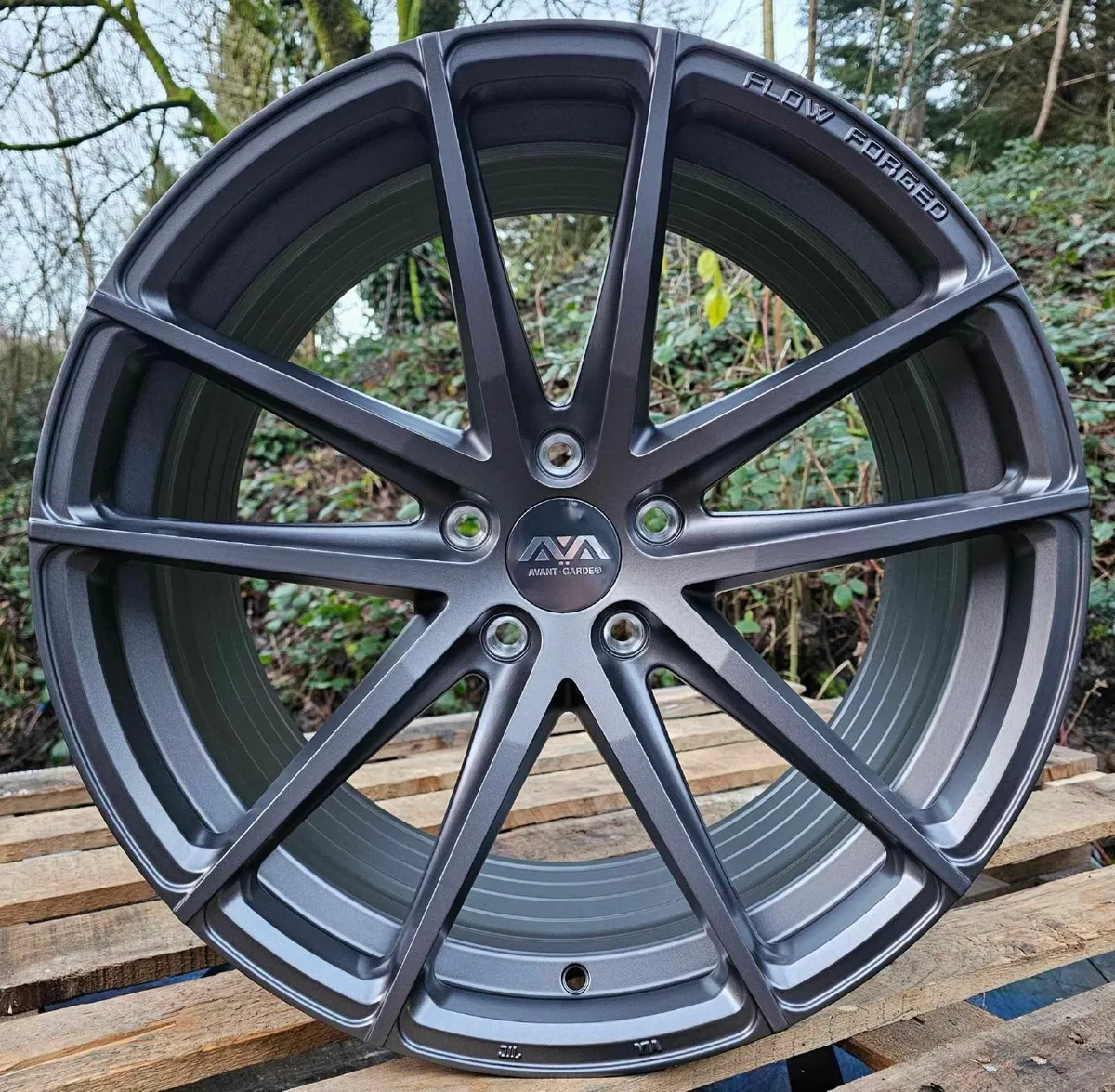 20" AVA STAGGERED ALLOY WHEELS FITS BMW 5X120 - Image 4