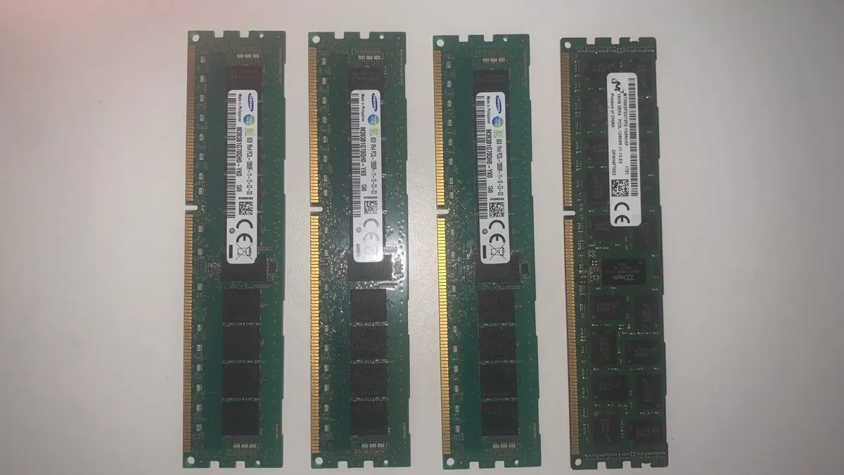 40GB DDR3 RAM + 4x 8GB Samsung DDR3 RAM — Tested - Image 1