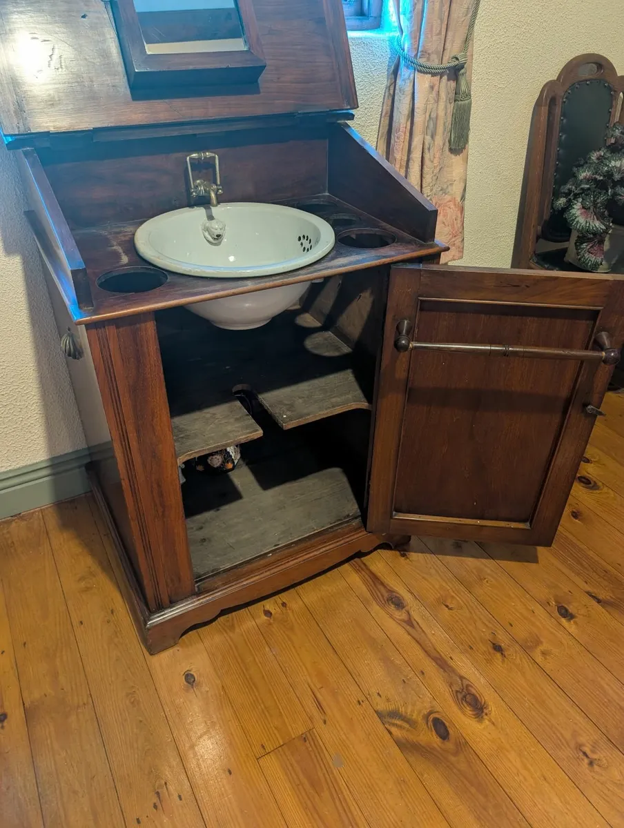 Antique Ship Washstand - Image 2