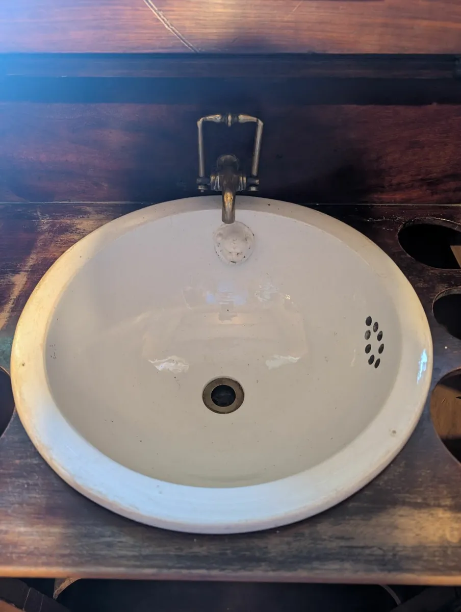 Antique Ship Washstand - Image 3