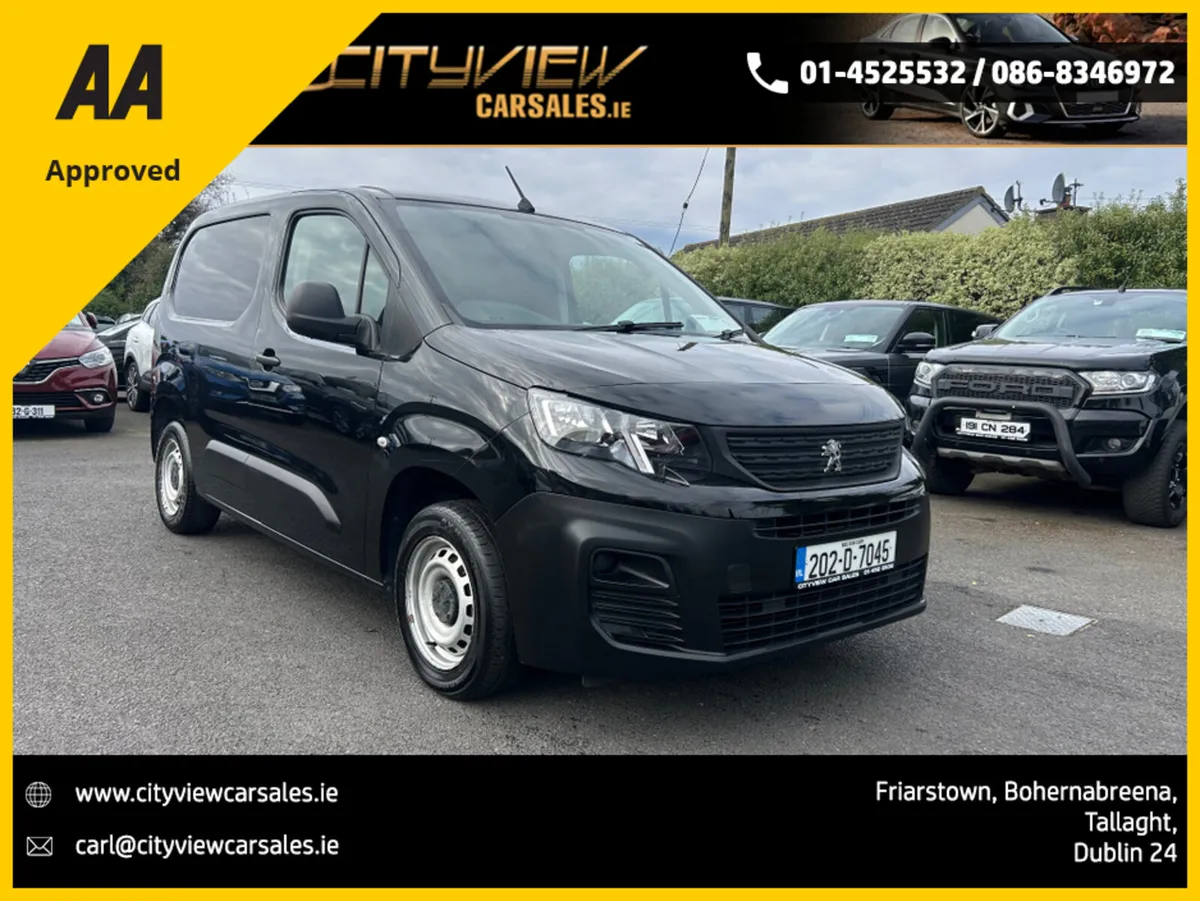 Peugeot Partner 1.5HDi BLUE//3 SEATS - Image 1