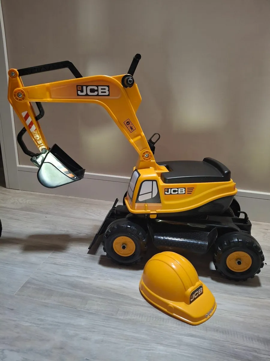 Sit on JCB