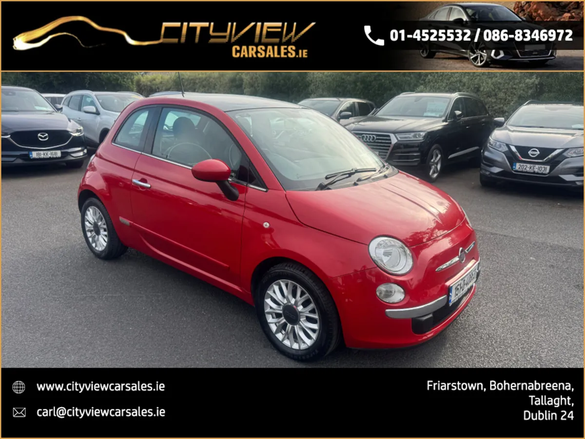 Fiat 500 TWINAIR LOUNGE 0.9lt//NEW NCT - Image 3