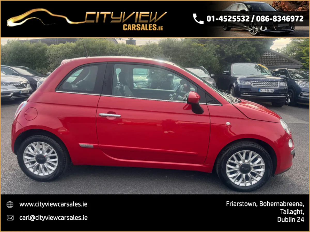 Fiat 500 TWINAIR LOUNGE 0.9lt//NEW NCT - Image 4