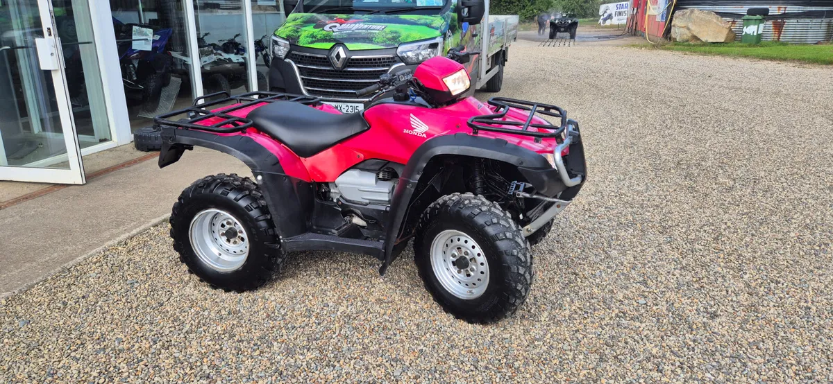 2006 HONDA TRX500FM ONLY 755 HOURS - Image 2
