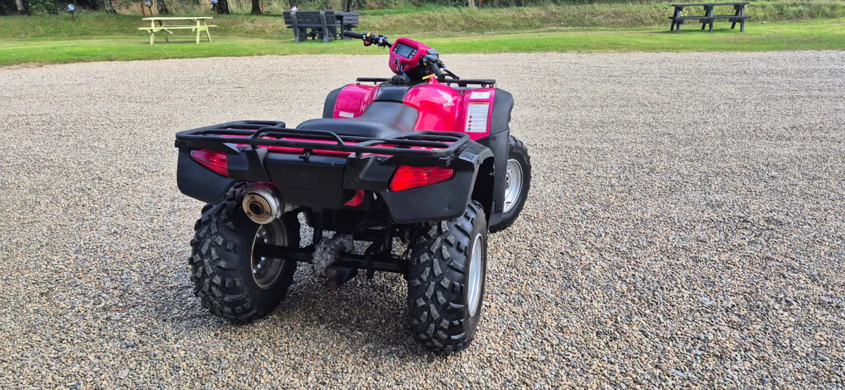 2006 HONDA TRX500FM ONLY 755 HOURS - Image 4