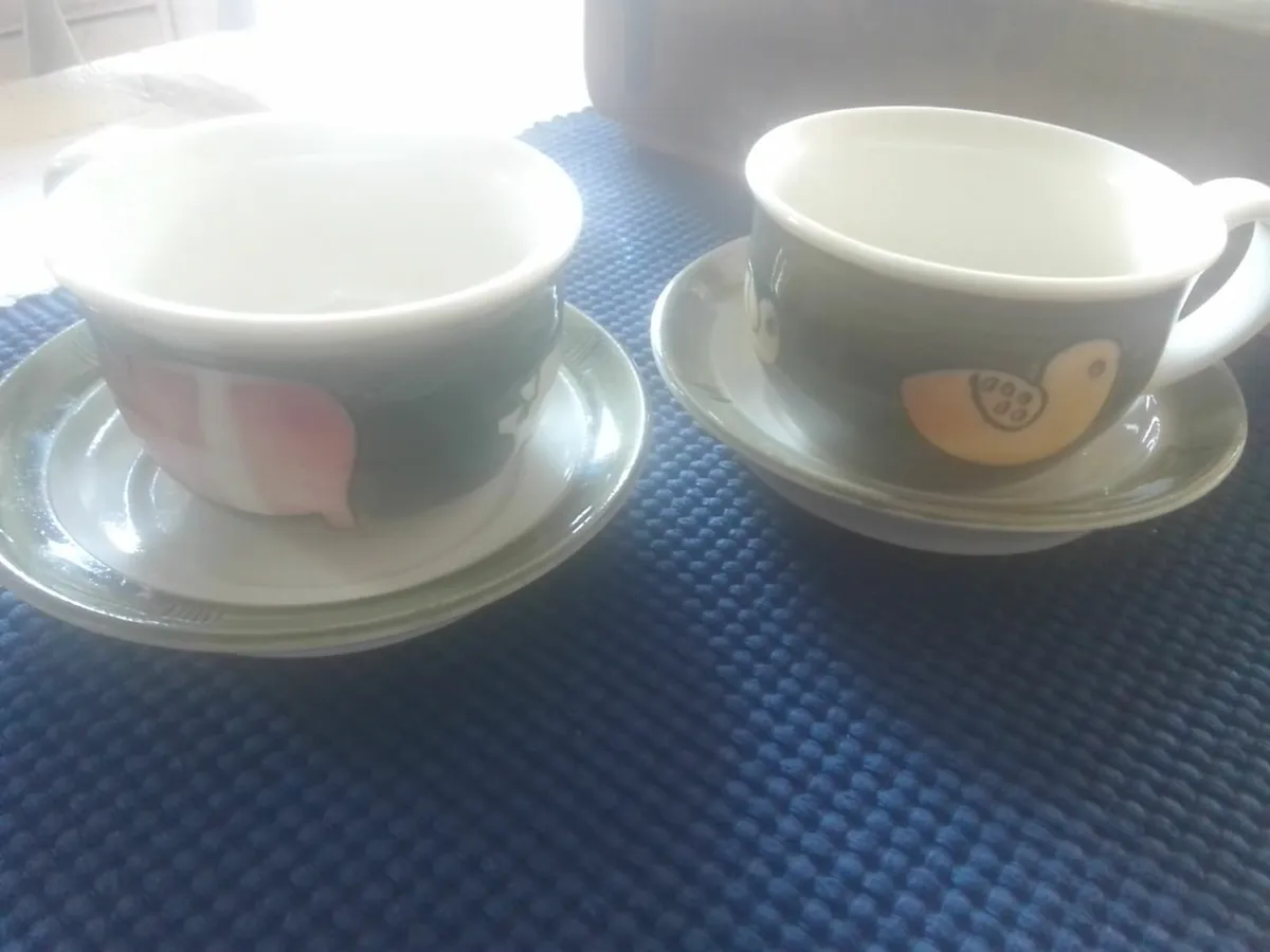 STUDIO ANIMAL& BABIES TEACUPS & SAUCERS - Image 2