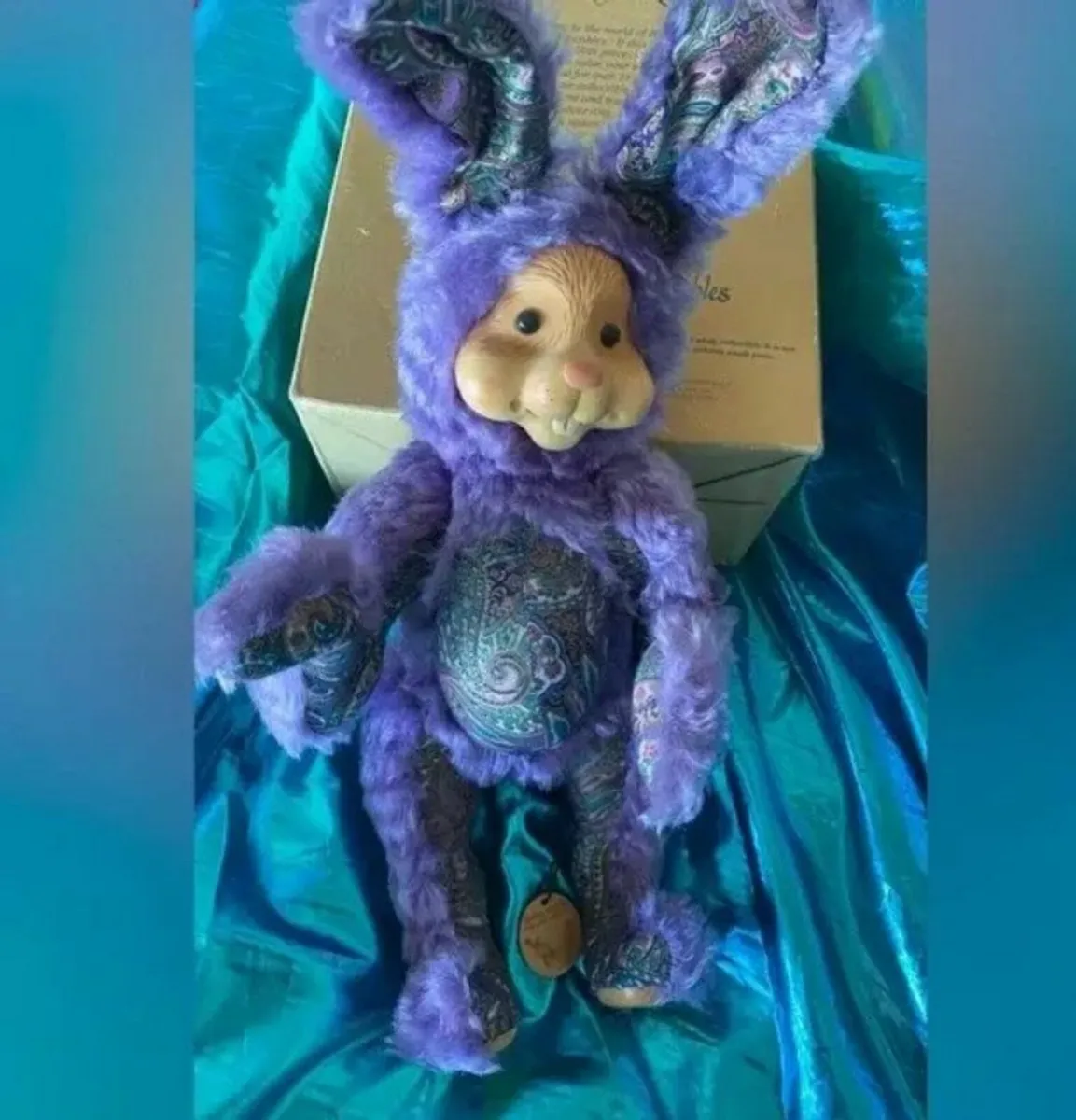Robert Raikes Collectibles “PAISLEY” Rabbit - Image 2