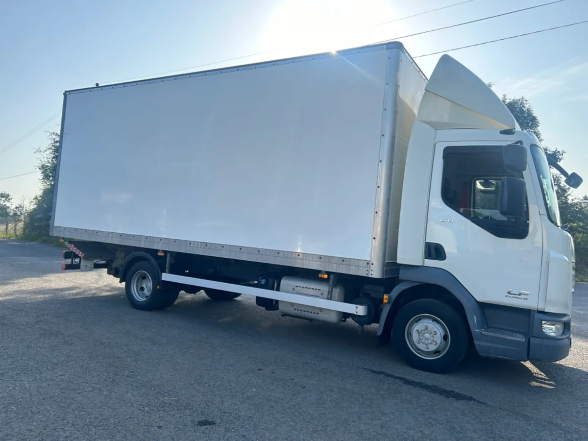 2016 Daf lf 150 7.5 ton 20ft box tail lift - Image 4