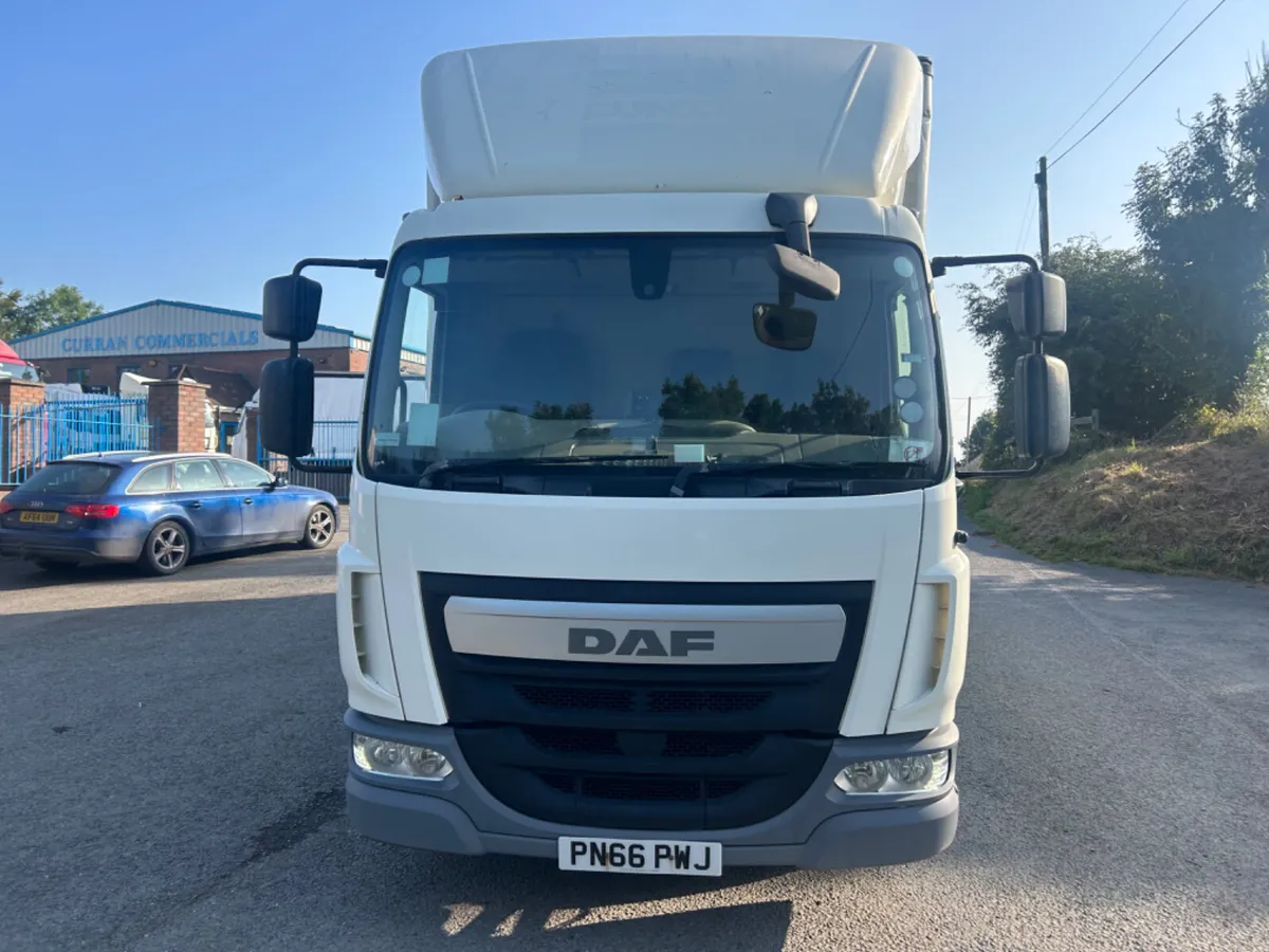 2016 Daf lf 150 7.5 ton 20ft box tail lift - Image 2