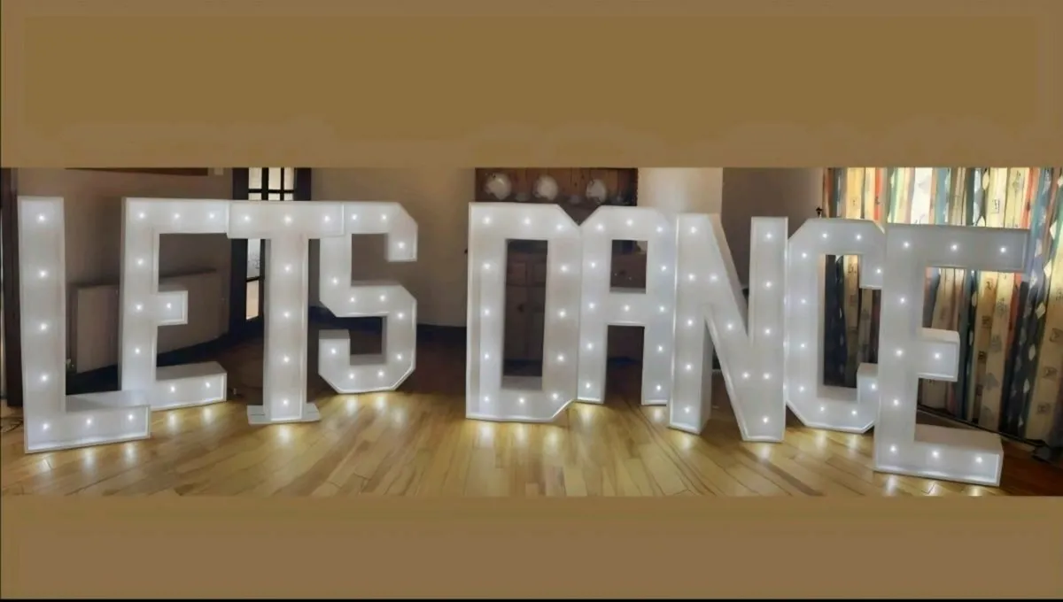 Light up letter business for sale - Image 1