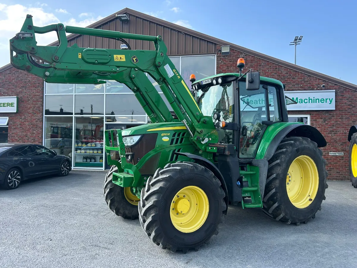 2017 John Deere 6110M + 623R (Only 2500 hrs) - Image 1