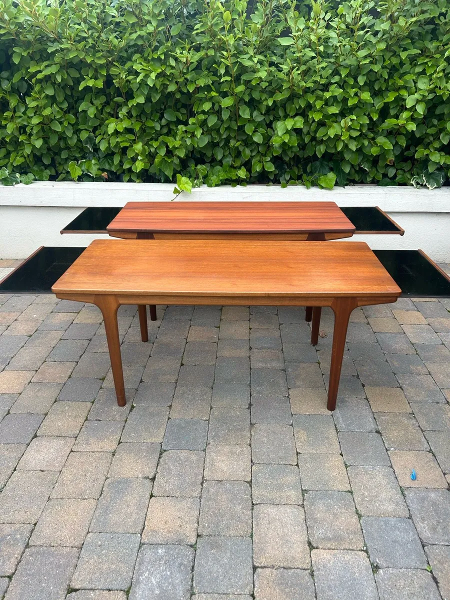 McIntosh teak mid century t4 coffee tables x2 - Image 2