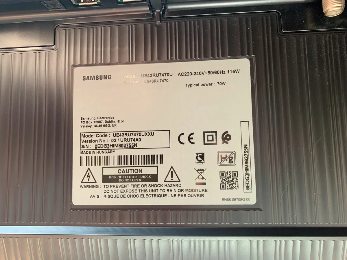 Samsung 43 inch 4k  LED TV - Image 3