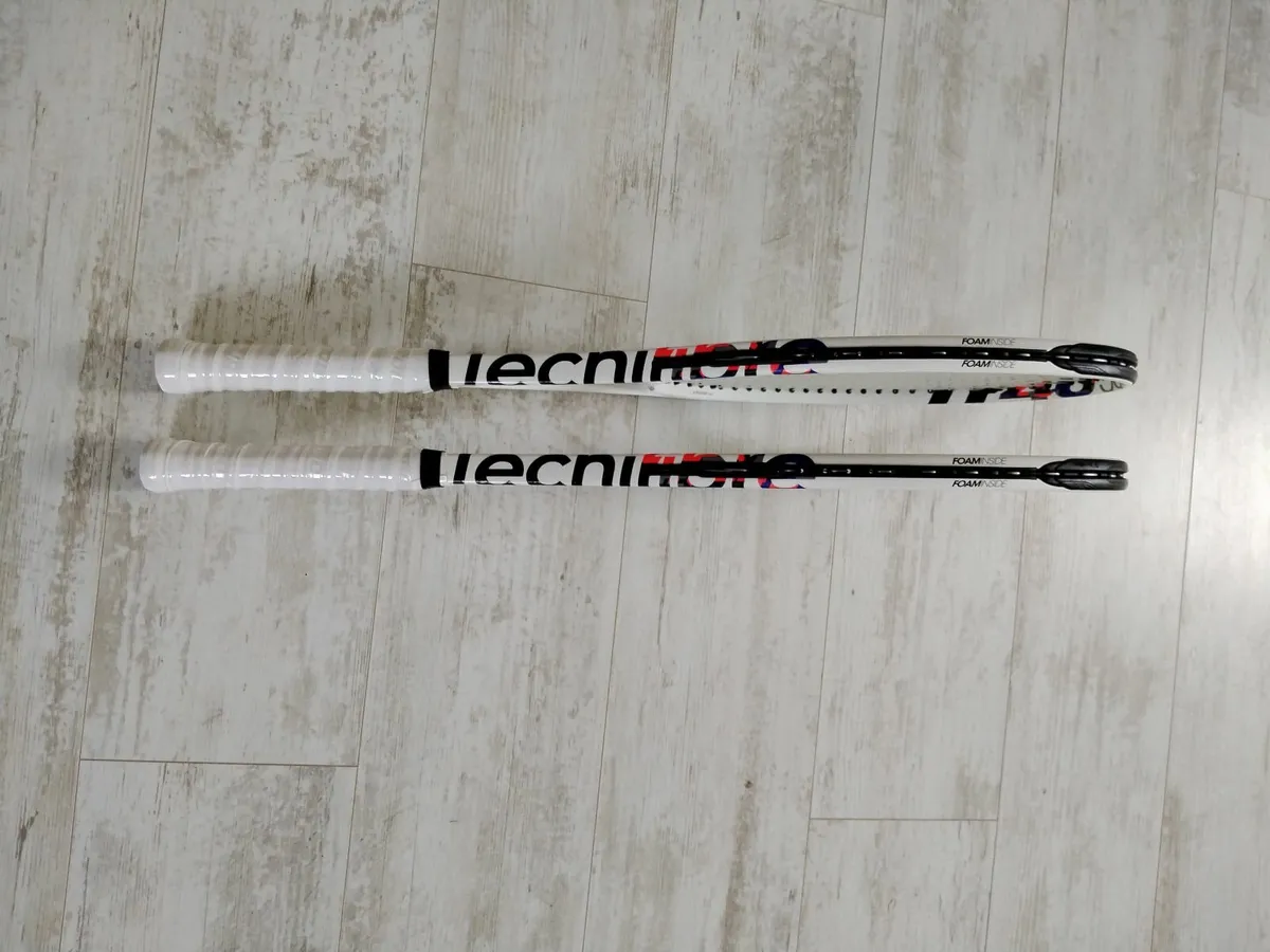 2 Tecnifibre TF40 tennis rackets for sale - Image 4